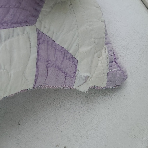 VINTAGE Handmade Patchwork cat  Pillow - Picture 3 of 9